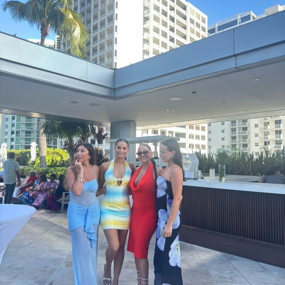 RUNAWAY THE LABEL CATIANA MINI DRESS - RIO PRINT - Picture 2 of 4